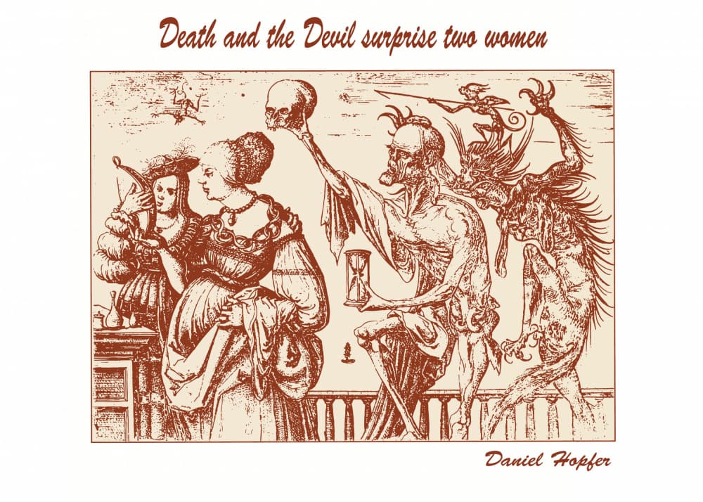 Death and Devil Surprise Women by Doa Project — canvas wall art