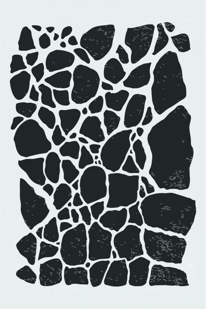 Bold Organic Pattern by jay stanley — canvas wall art