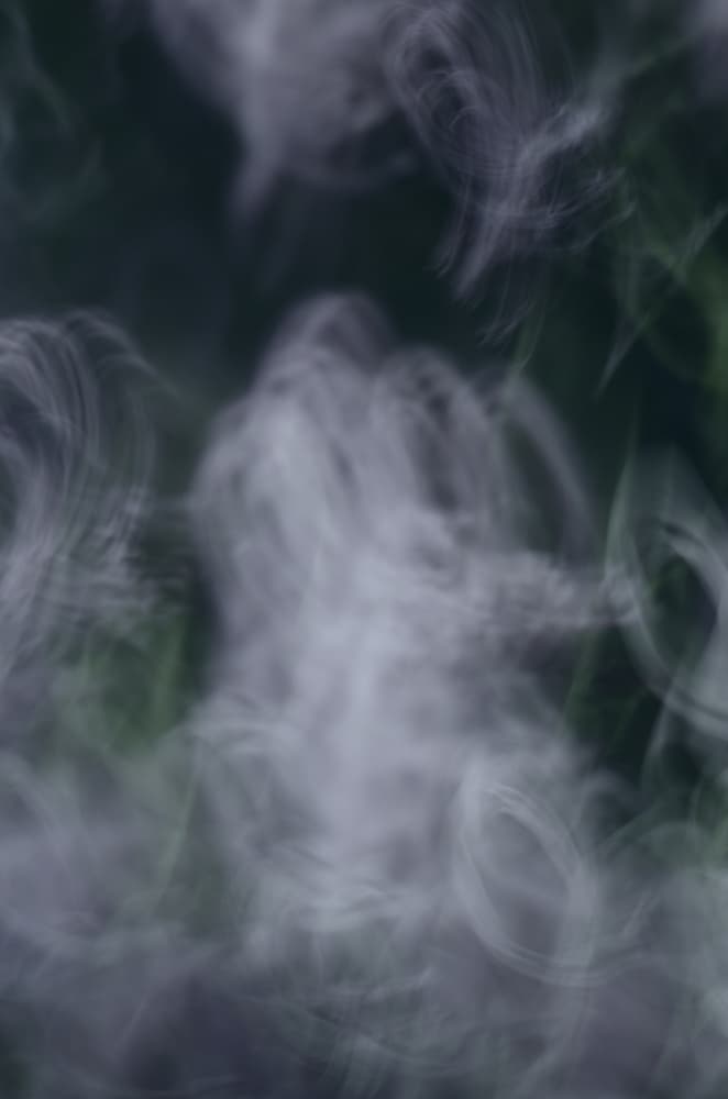 Ethereal Smoke Swirls by Lynann Colligan — canvas wall art