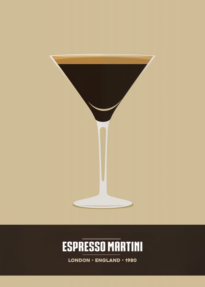 Classic Espresso Martini by Andreas Magnusson — canvas wall art