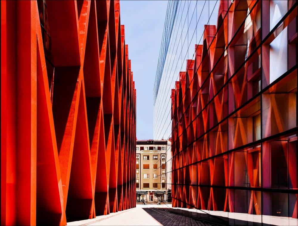 Bold Urban Architecture by Arnon Orbach — canvas wall art