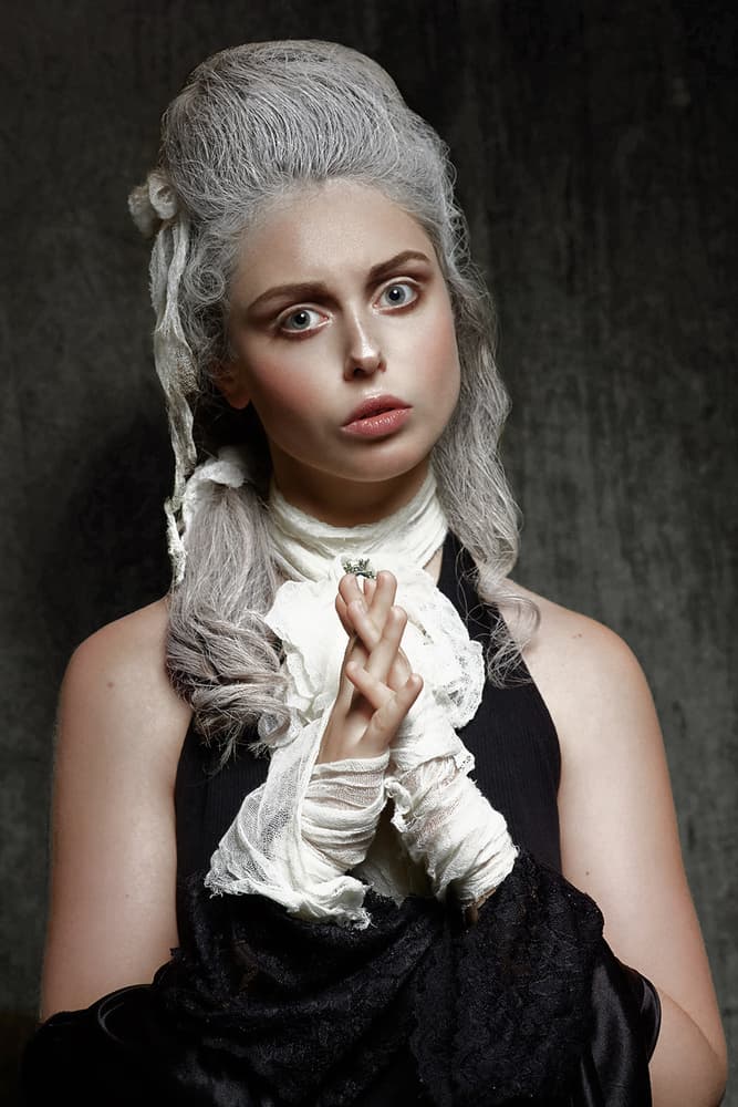 Intense Rococo Gaze by Dmitry Leshchenko — canvas wall art