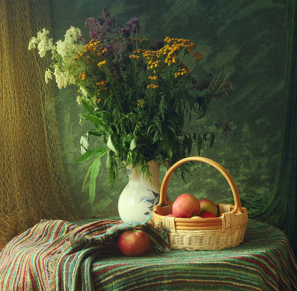 Autumn Still Life by UstinaGreen — canvas wall art