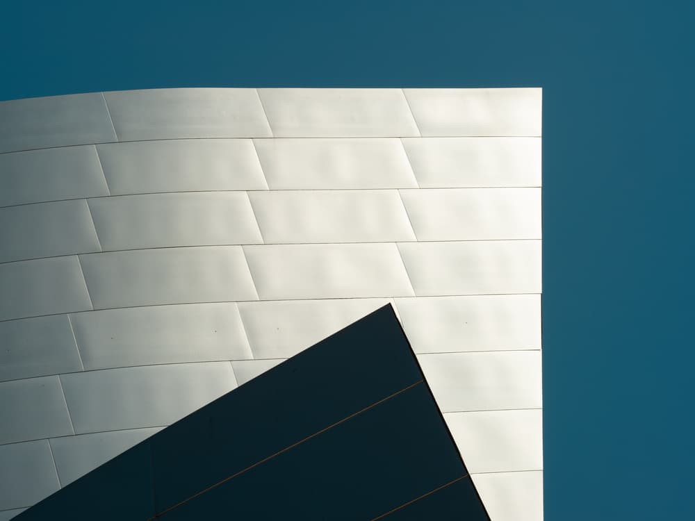 Sleek Metallic Form by Mike Kreiten — canvas wall art