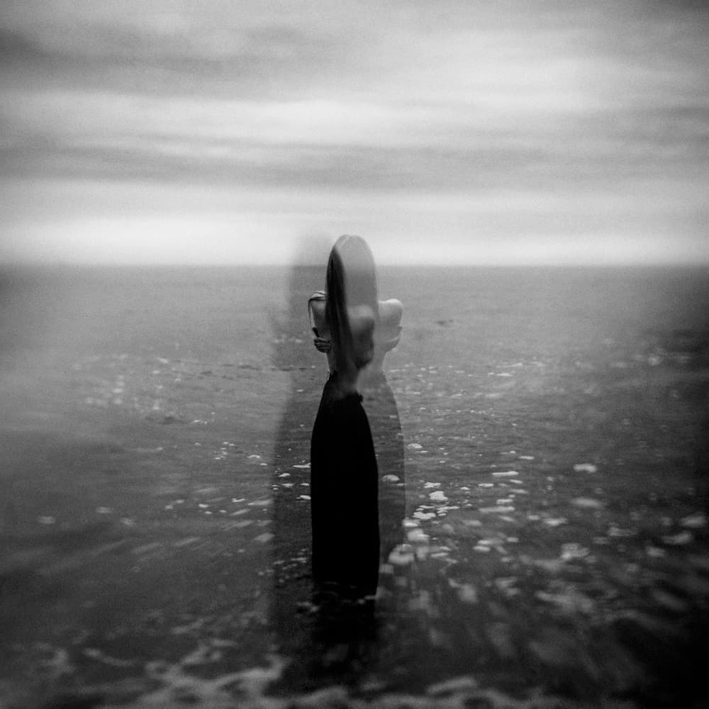 Ethereal Ocean Woman by Ruslan Bolgov — canvas wall art