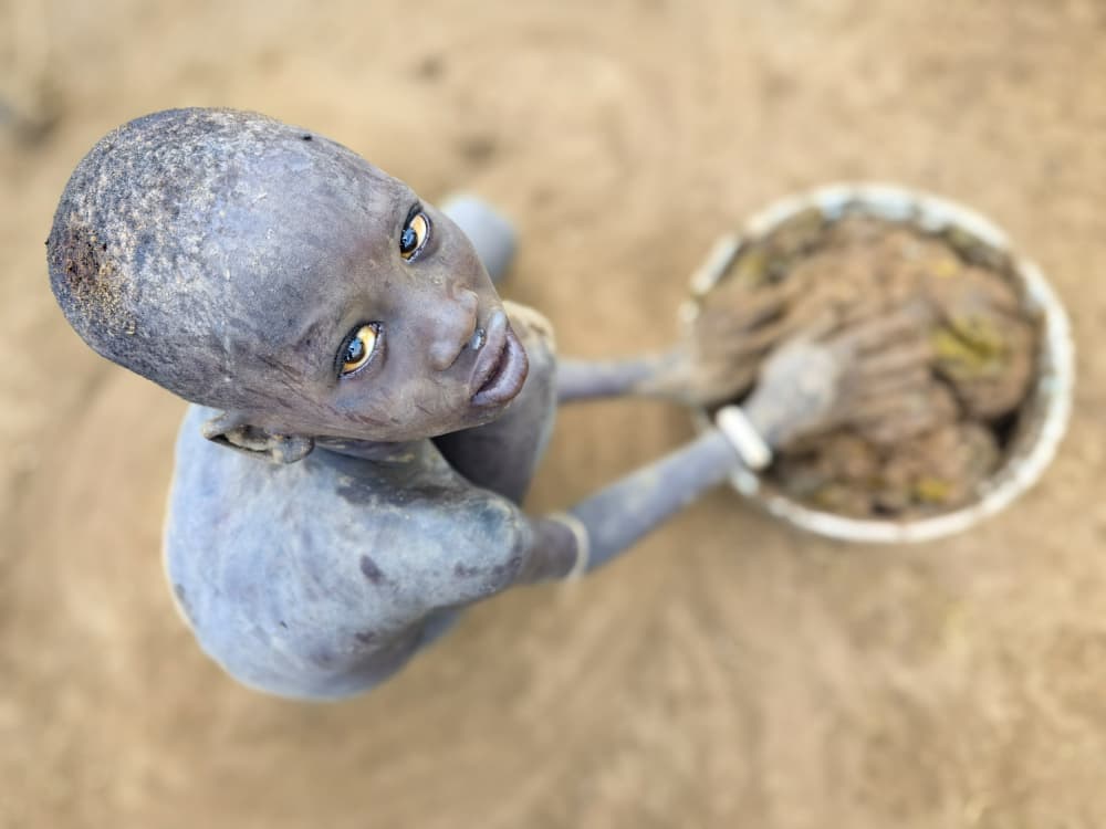 African Child Portrait by Svetlin Yosifov — canvas wall art