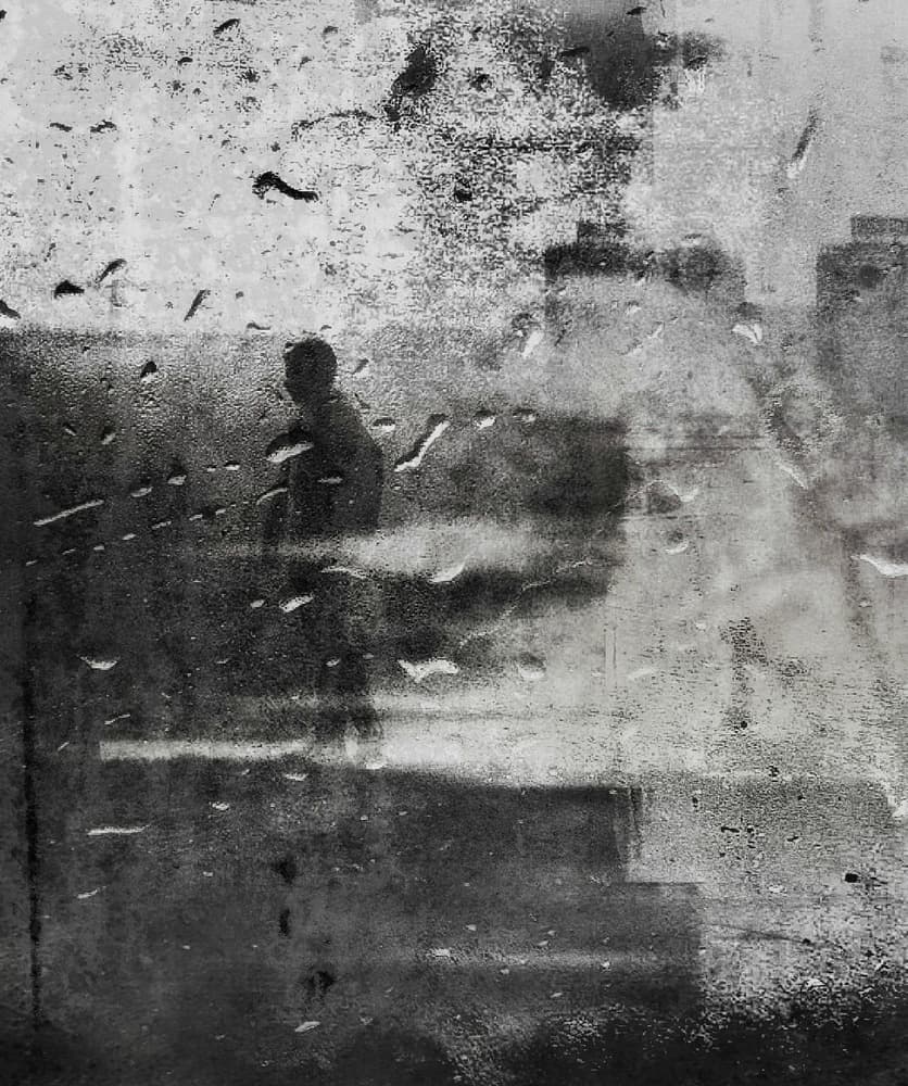 Rainy City Silhouette by Dalibor Davidovic — canvas wall art