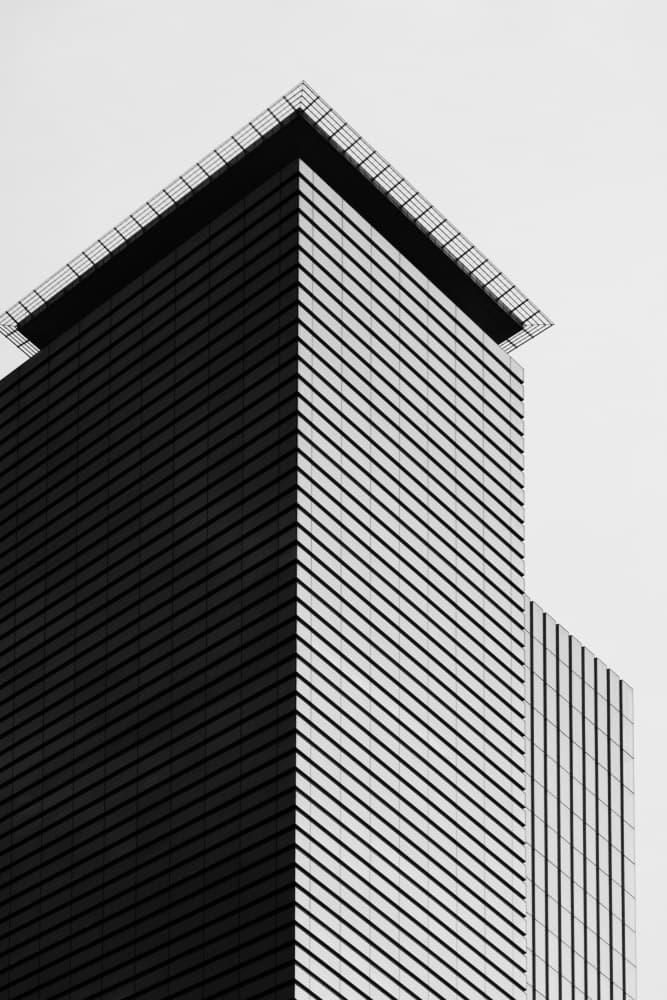 Abstract Urban Geometry by Swen MUN — canvas wall art