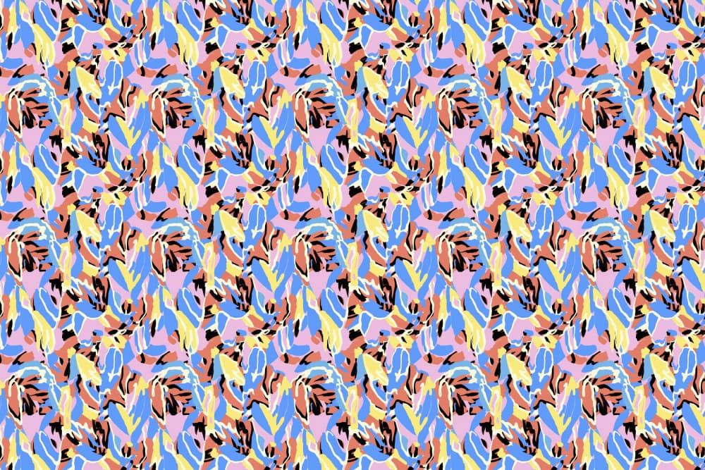 Vibrant Whirlwind by Treechild — canvas wall art