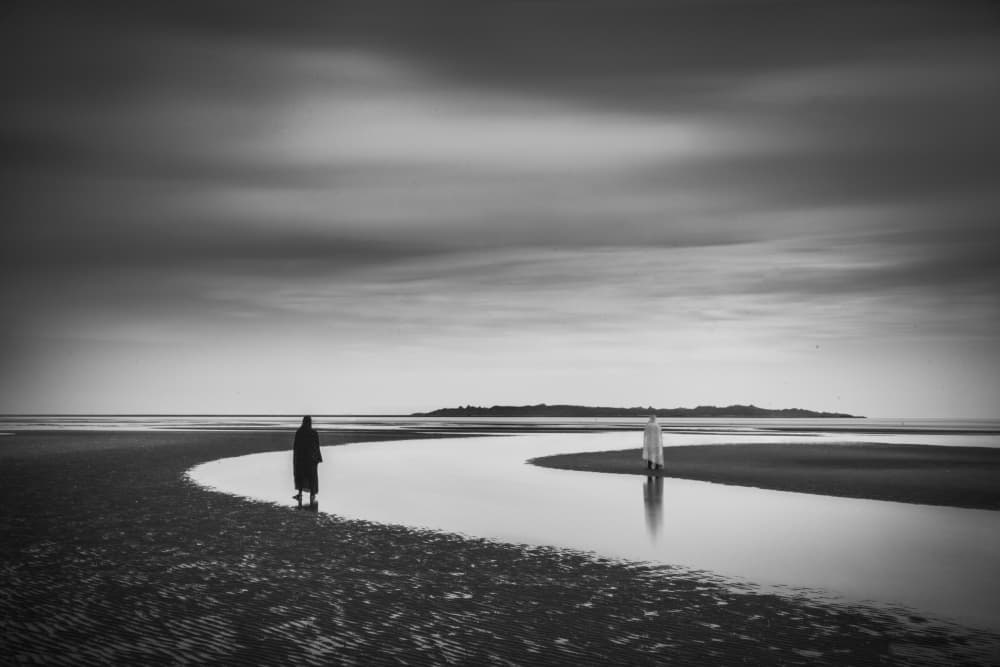 Coastal Separation by Morteza ghanbari — canvas wall art