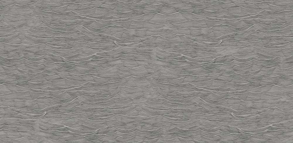 Soft Gray Wavy Pattern by Hendon Lane — canvas wall art