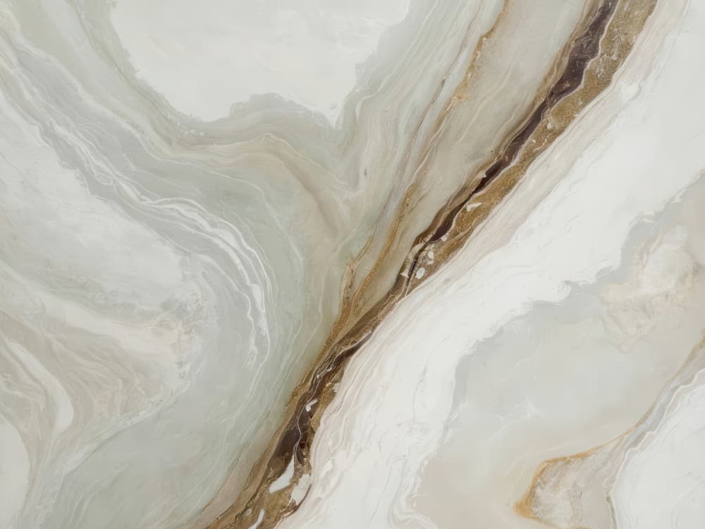 Elegant Golden Marble Flow by Alpenglow Workshop — canvas wall art