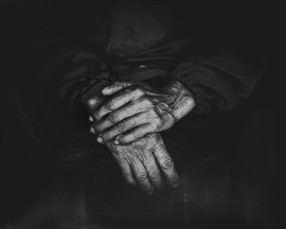Aged Hands Deep Focus by Ariel Ariel — canvas wall art