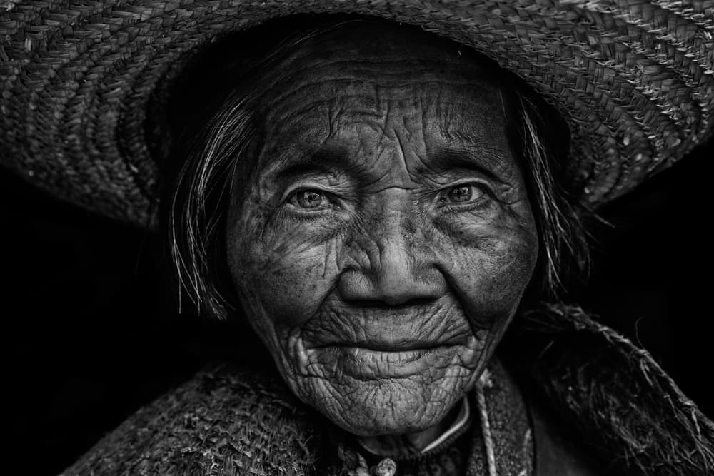 Wise Woman's Gaze by Ali Al-Jazeri — canvas wall art