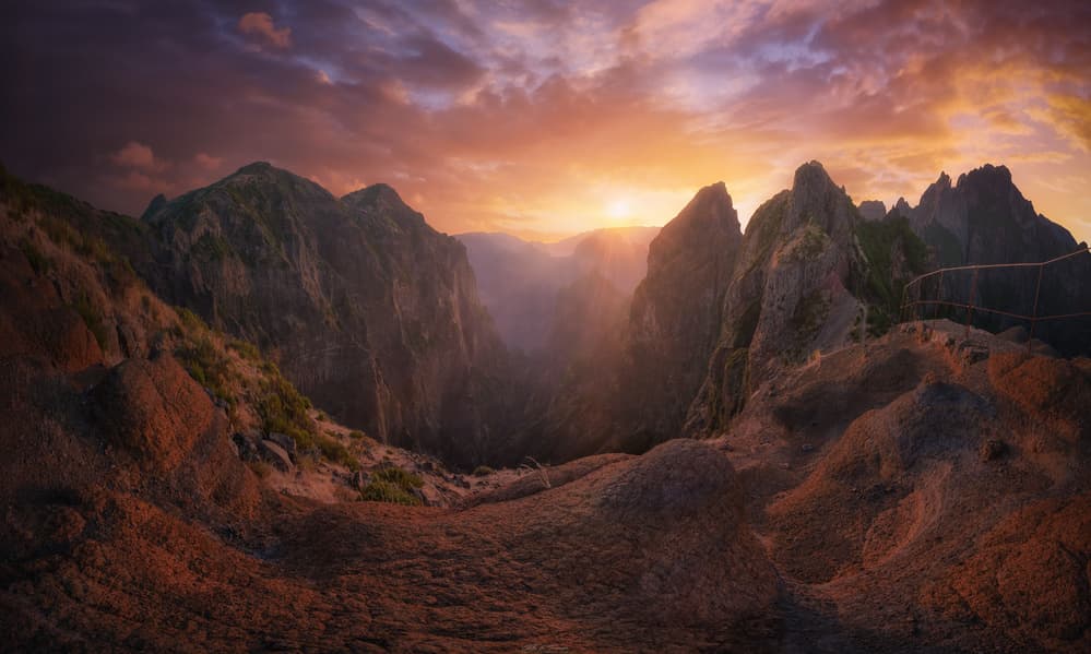 Dramatic Mountain Vista by Carlos F. Turienzo — canvas wall art