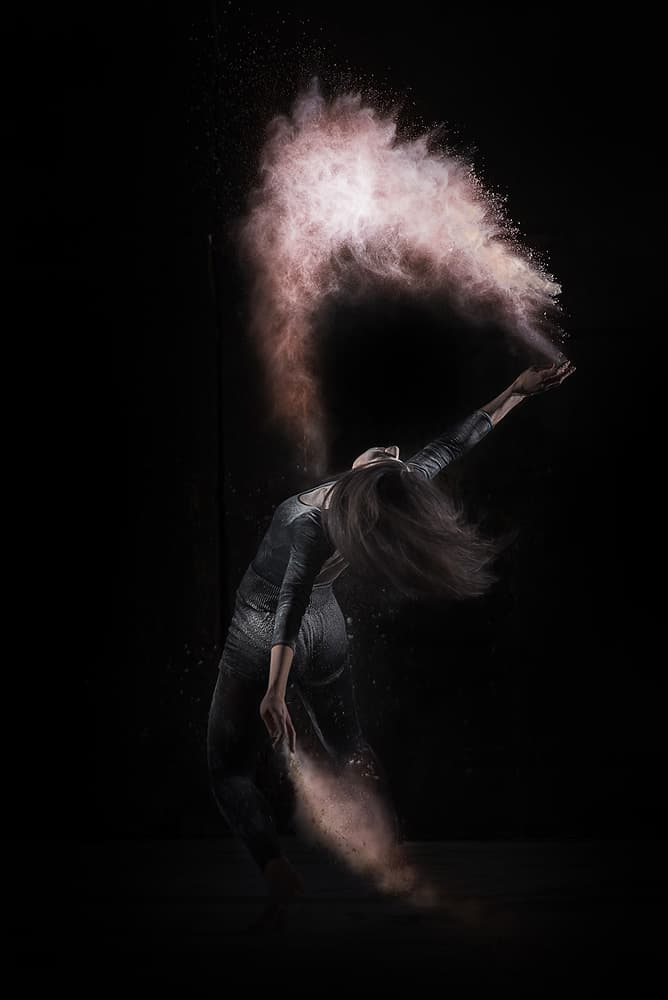 Dynamic Powder Dance by Cesare Sent — canvas wall art