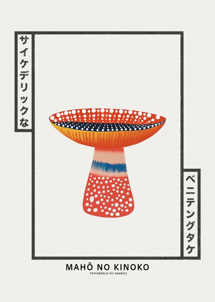 Psychedelic Fly Agaric