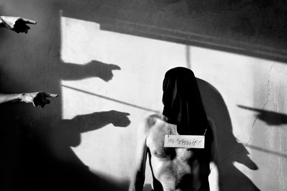 Shadows Of Accusation by Darko Cuder — canvas wall art