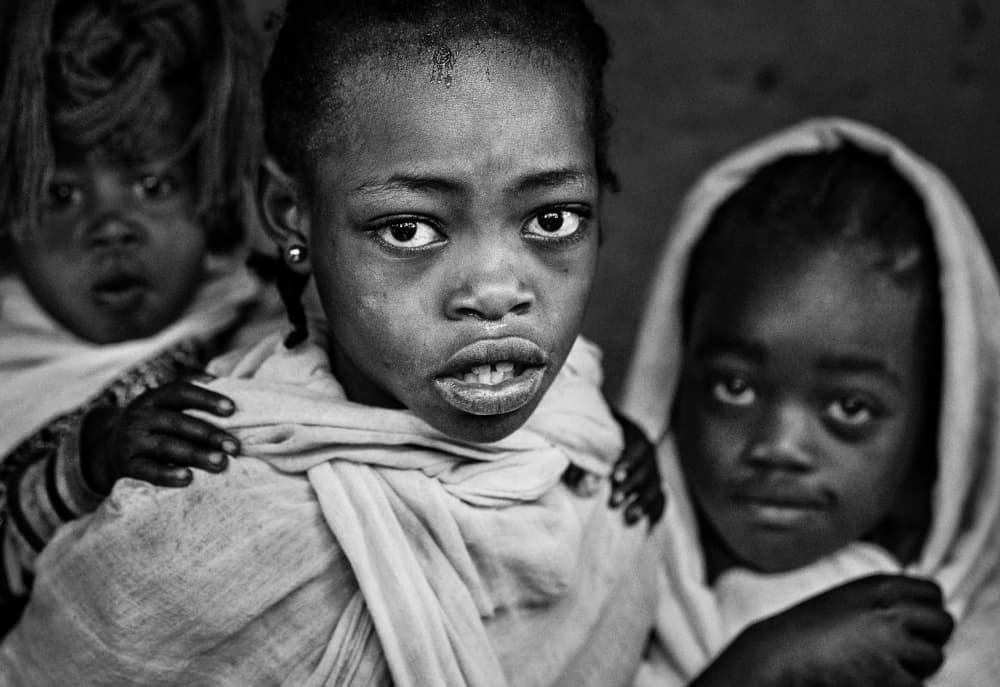 Young African Gaze by Joxe Inazio Kuesta Garmendia — canvas wall art
