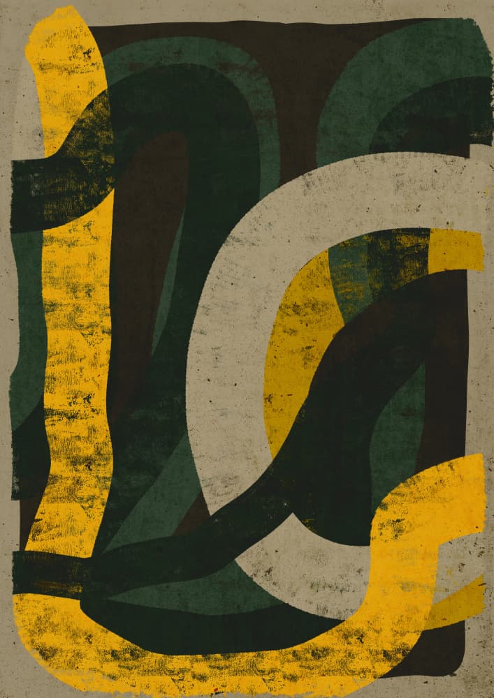 Winding Rhythms by Treechild — canvas wall art