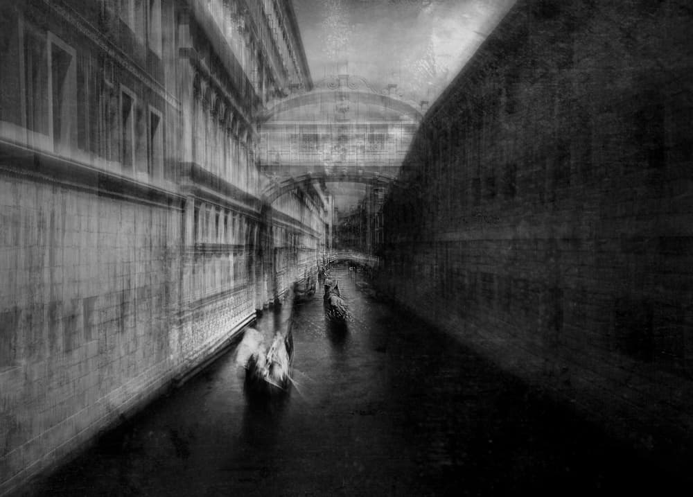 Venetian Gondola Dream by Carmine Chiriacò — canvas wall art