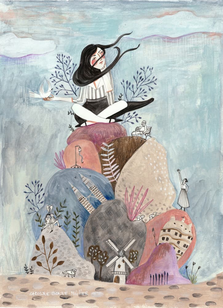 Wabi-Sabi life by Caroline Bonne Müller — canvas wall art