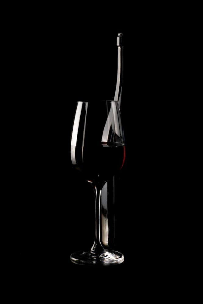 Elegant Red Wine by Walter Caterina — canvas wall art