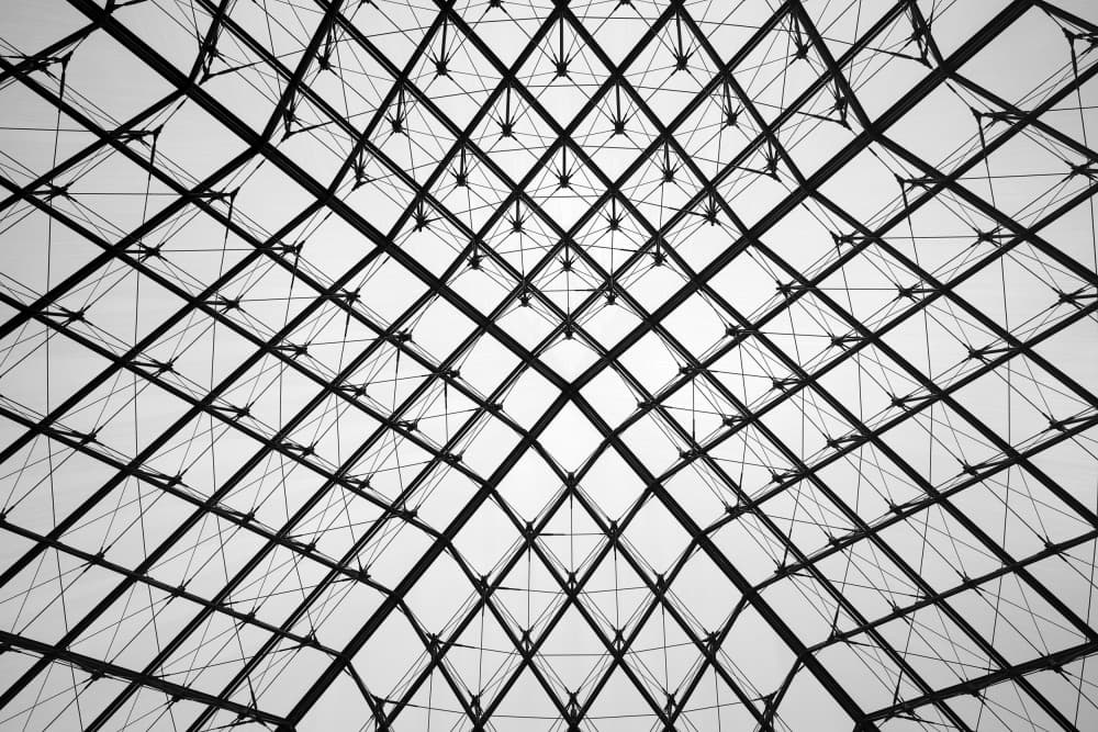Vaulted Glass Ceiling by Sergii Puchkov — canvas wall art