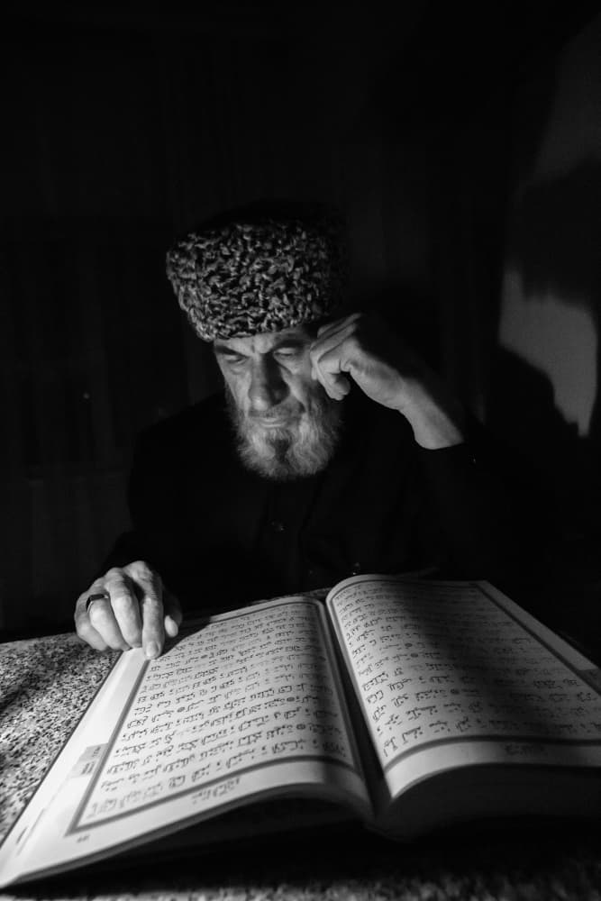 Wise Man Reading by Arsen Alaberdov — canvas wall art