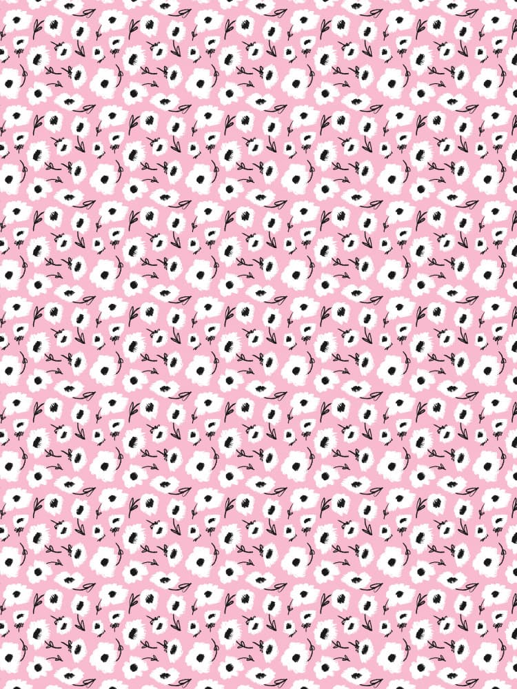 Pink Petal Harmony by Treechild — canvas wall art