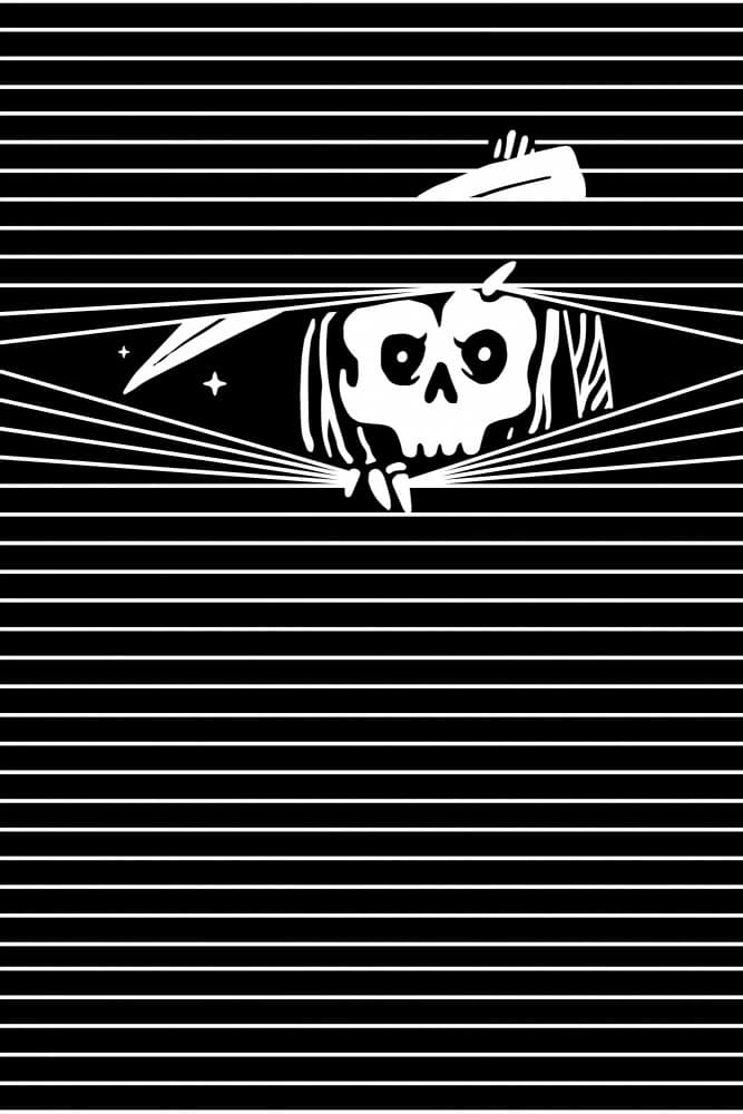 Lurking Grim Reaper by jay stanley — canvas wall art