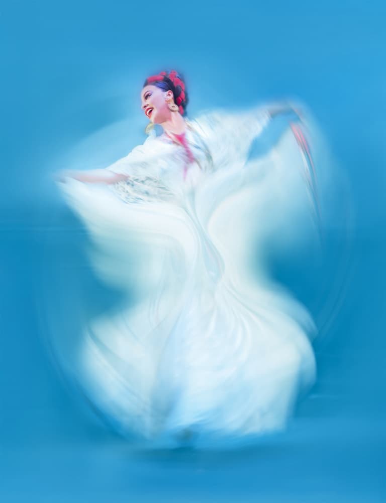 Joyful Dance In Motion by Hui — canvas wall art