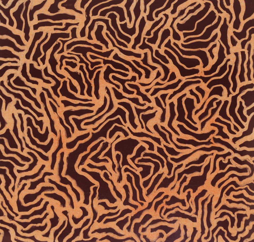 Abstract Organic Lines by Irene Yesley — canvas wall art