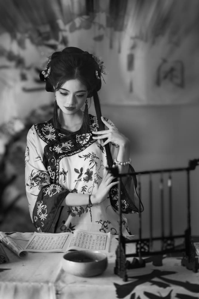 Serene Chinese Scholar by TWEE LIANG WONG — canvas wall art