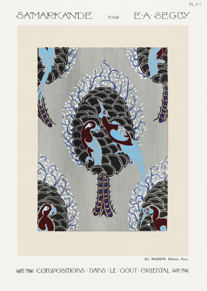 Samarkande 7 by Emile Alain Seguy — canvas wall art