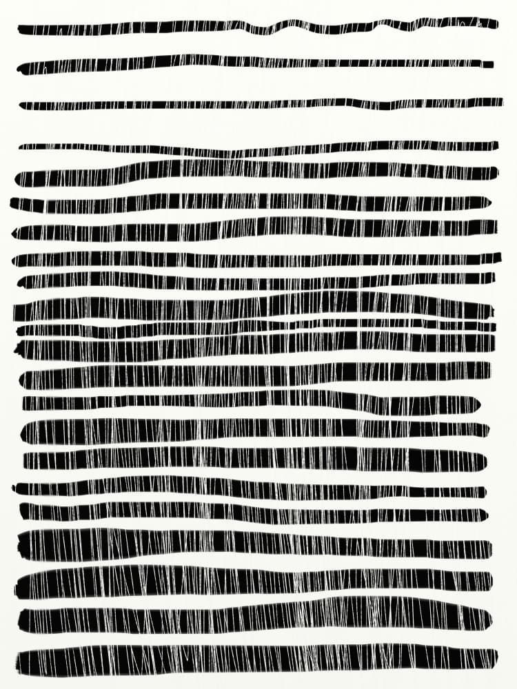 Lines by Dan Hobday — canvas wall art