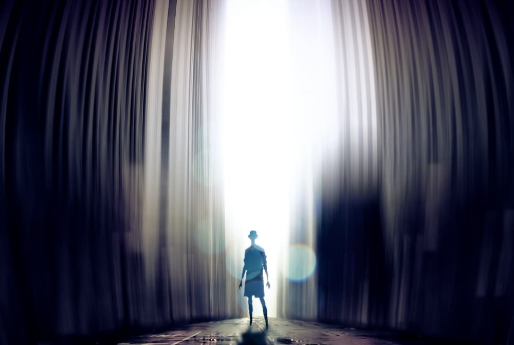 Mysterious Path to Light by Stefan Eisele — canvas wall art
