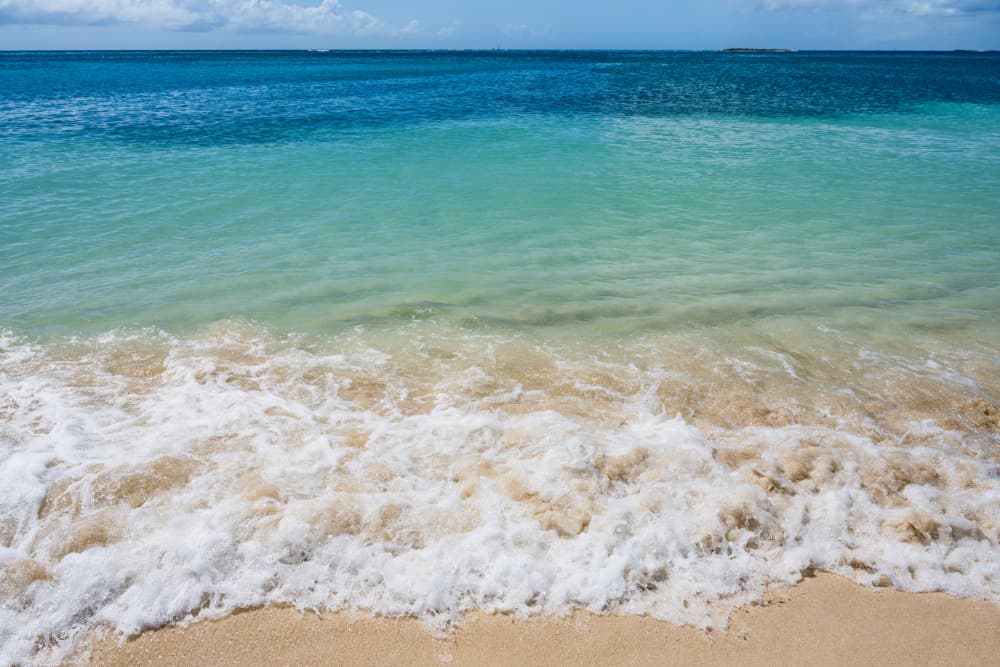 Ocean Waves Azure Horizon by Photolovers — canvas wall art