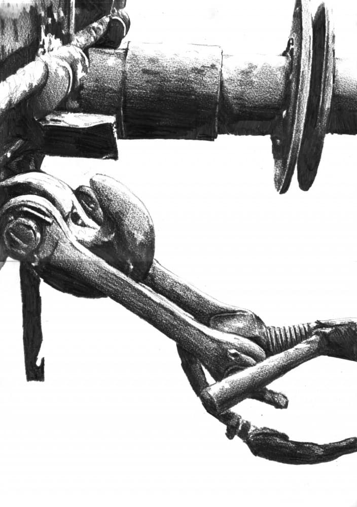 Intricate Machine Tools by Kulik — canvas wall art