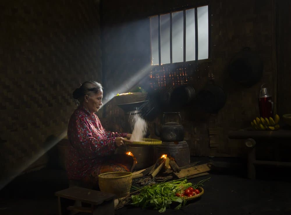 Old Woman's Hearth by Rawisyah Aditya — canvas wall art