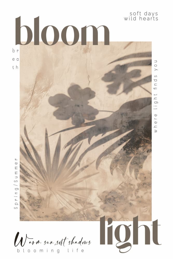 Warm Sun Soft Shadows by Treechild — canvas wall art