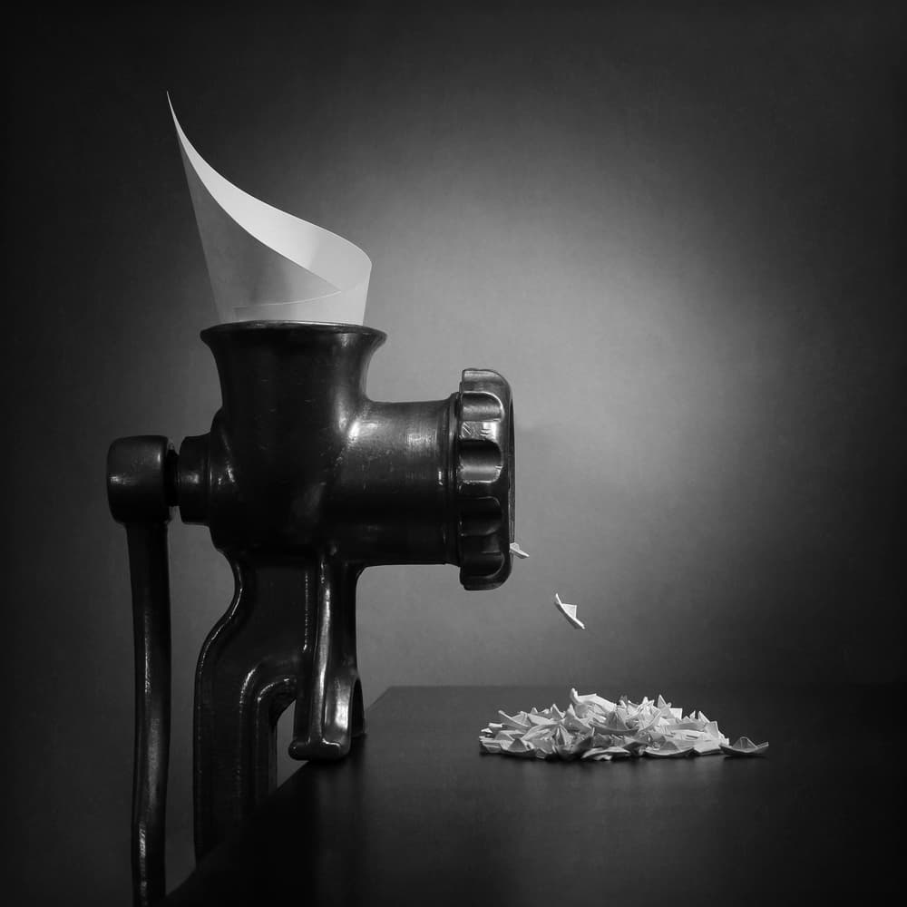 Grinding Thoughts by Victoria Glinka — canvas wall art