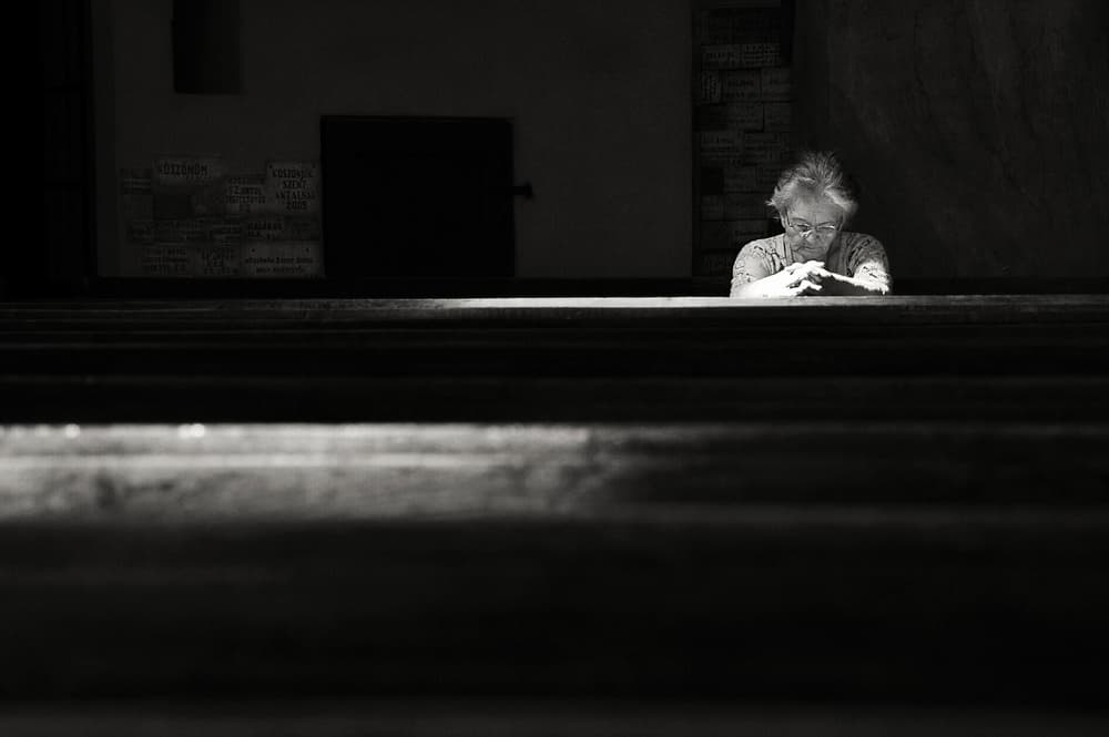Solemn Prayer by Nicoleta Gabor — canvas wall art