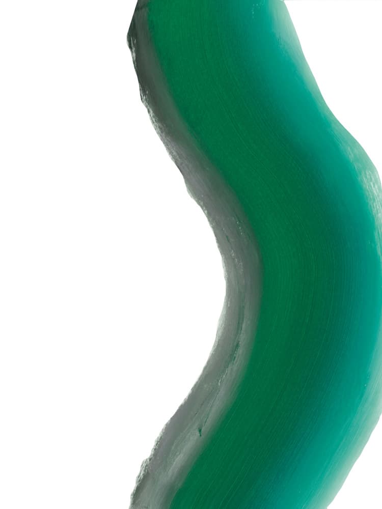 Green Fluid Abstract by Breanna Megan Studio — canvas wall art