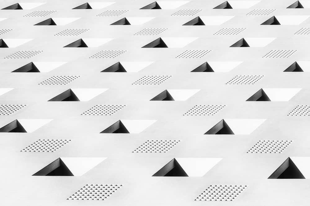 Geometric Pattern Play by Mei Xu — canvas wall art