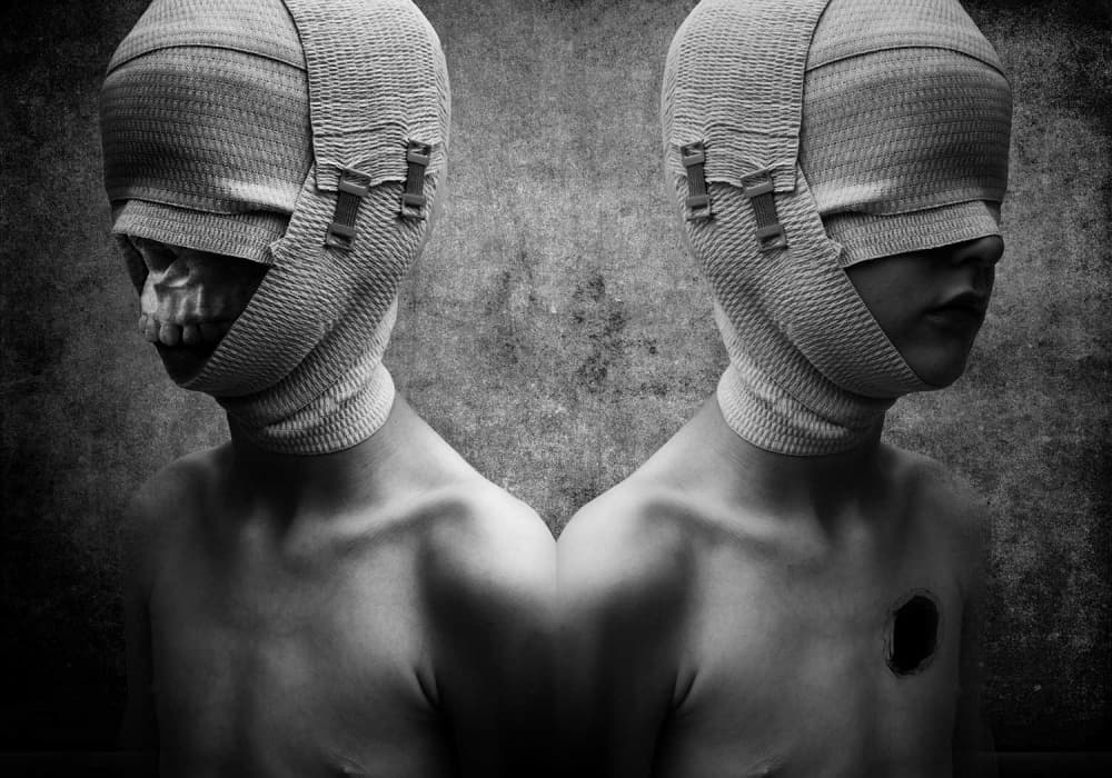 Wrapped Duality by Johan Lilja — canvas wall art