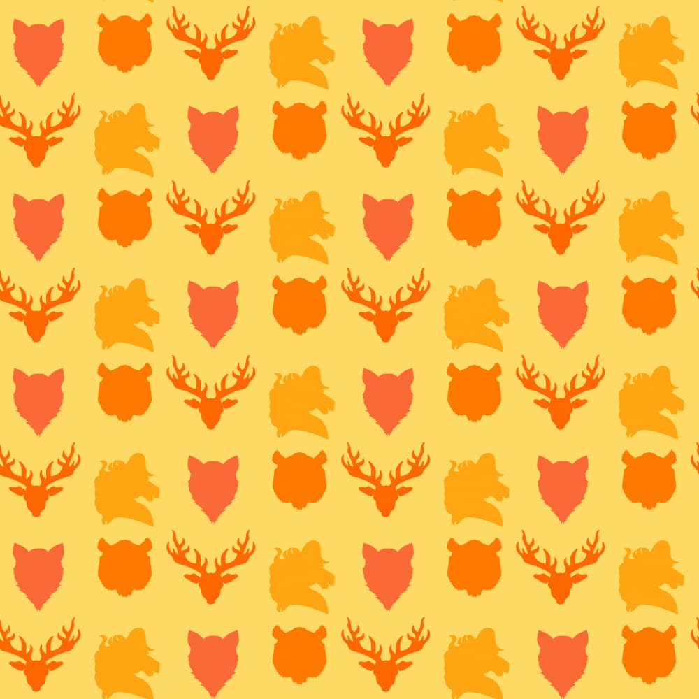 Rustic Forest Animals by Marika Barsrsind — canvas wall art