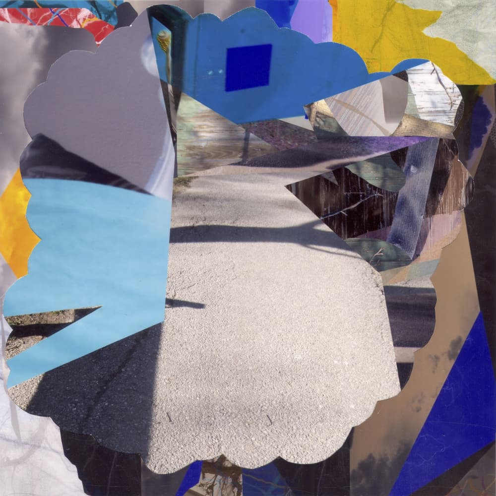 Fragmented Urban Collage by Stefan Fransson — canvas wall art