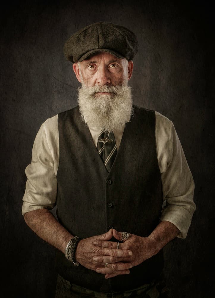 Distinguished Gentleman Portrait by Catchlight Studio — canvas wall art