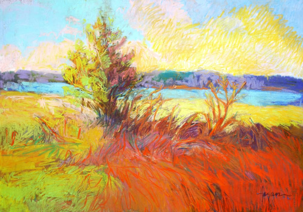 Nature Inspired Landscape by Dorothy Fagan — canvas wall art